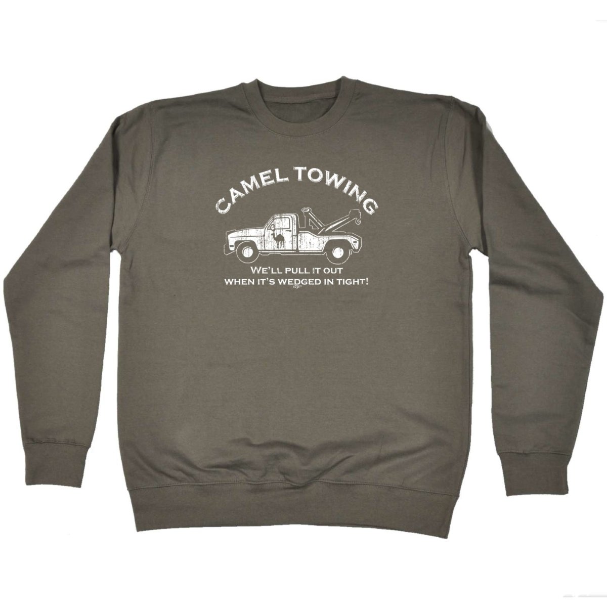 Camel Towing - Funny Novelty Sweatshirt - 123t Australia | Funny T-Shirts Mugs Novelty Gifts