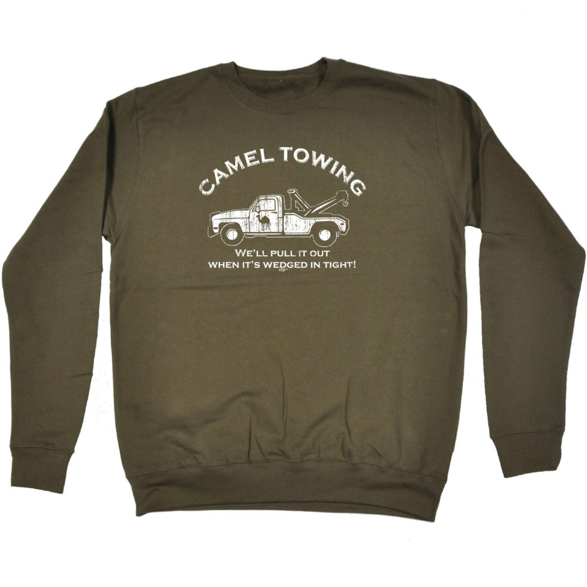 Camel Towing - Funny Novelty Sweatshirt - 123t Australia | Funny T-Shirts Mugs Novelty Gifts