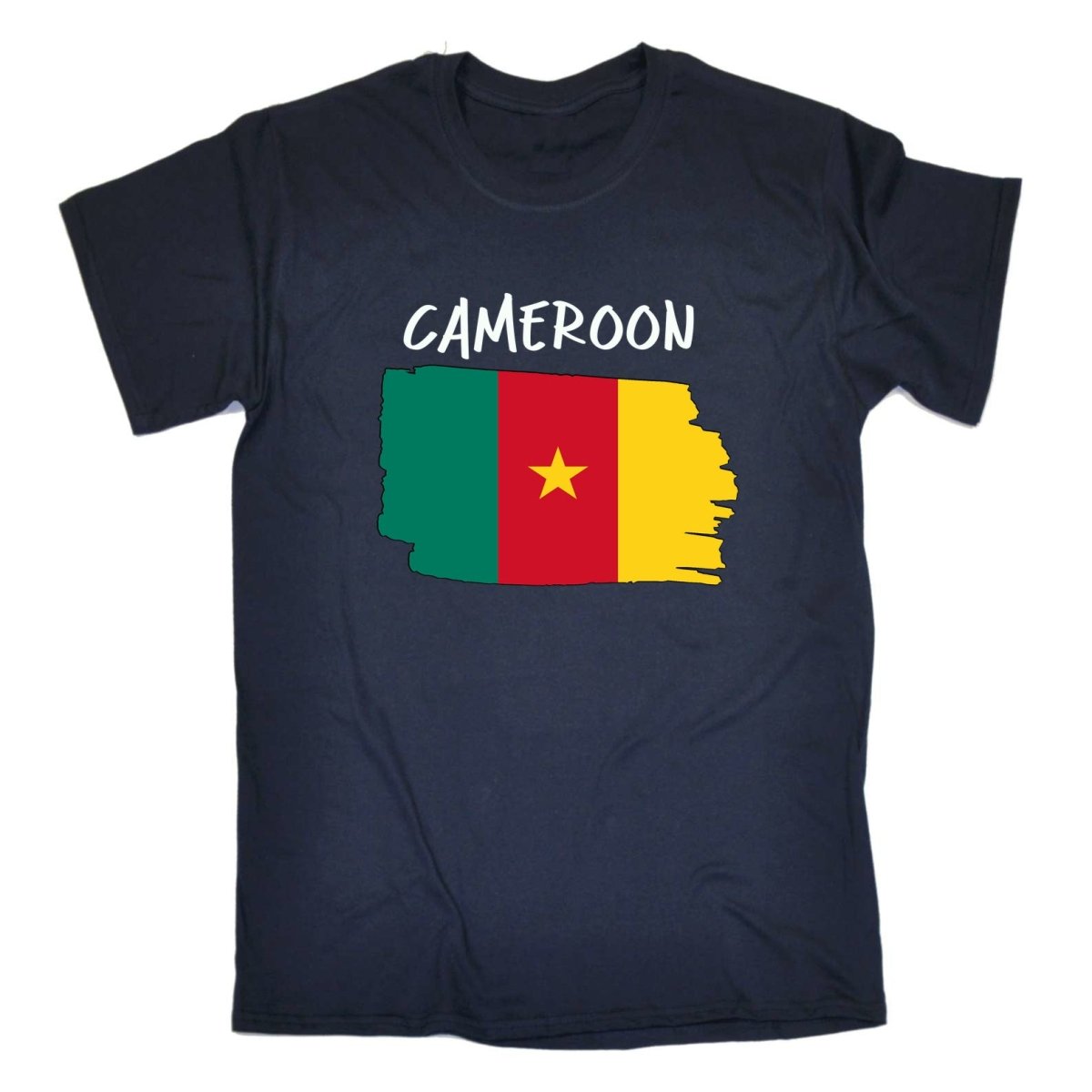 Cameroon - Country Flag Nationality Mens T-Shirt T Shirt Tshirts - 123t Australia | Funny T-Shirts Mugs Novelty Gifts