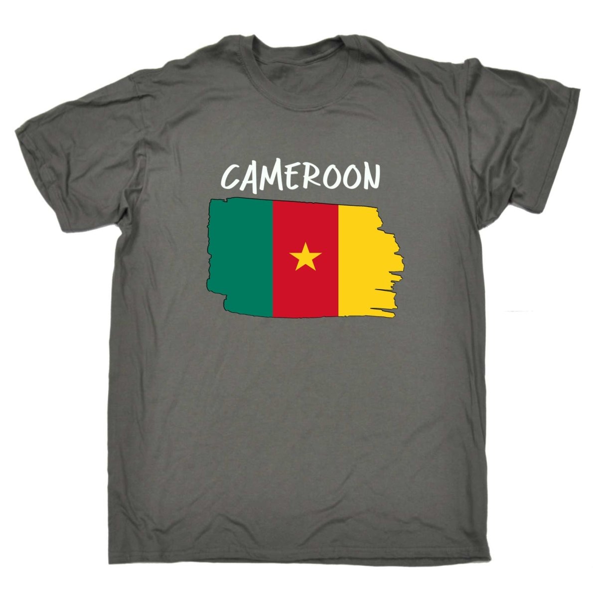 Cameroon - Country Flag Nationality Mens T-Shirt T Shirt Tshirts - 123t Australia | Funny T-Shirts Mugs Novelty Gifts