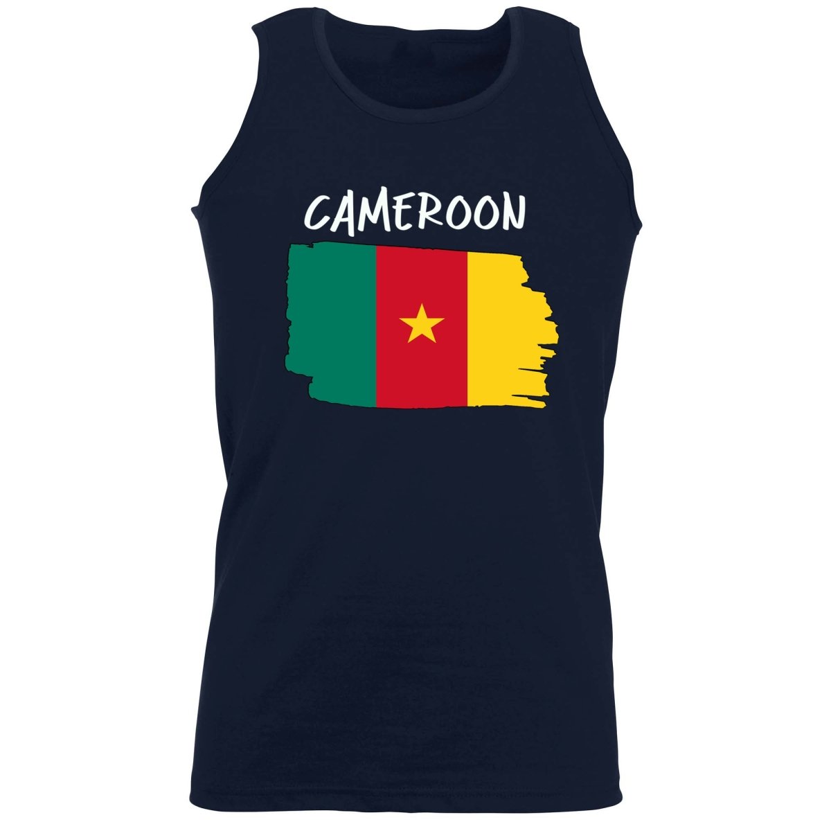 Cameroon Country Flag Nationality - Vest Singlet Unisex Tank Top - 123t Australia | Funny T-Shirts Mugs Novelty Gifts