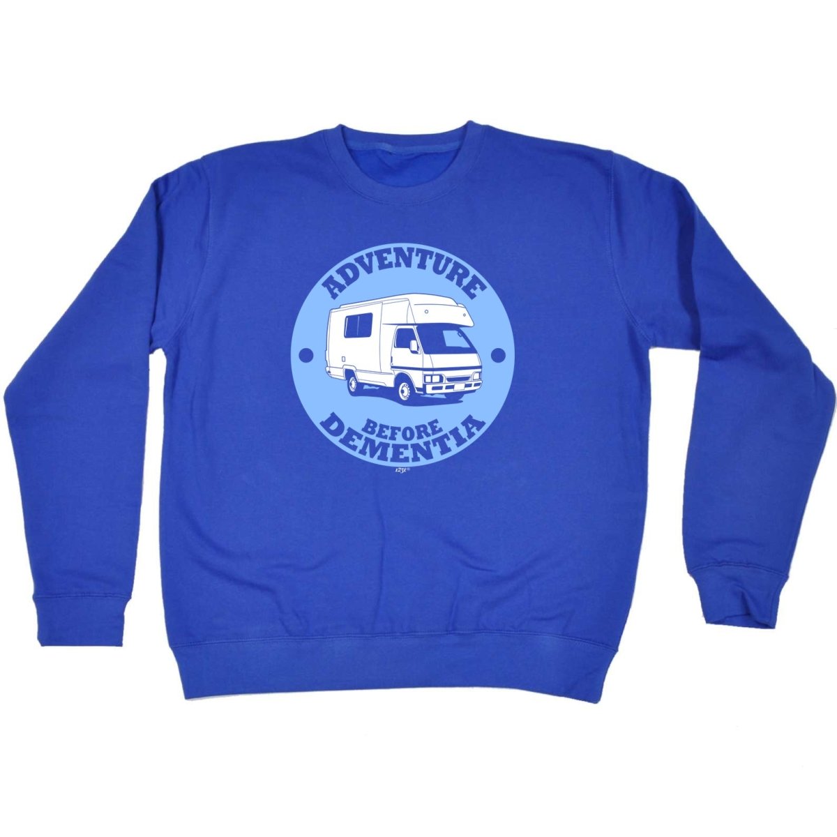 Camper Adventure Before - Funny Novelty Sweatshirt - 123t Australia | Funny T-Shirts Mugs Novelty Gifts