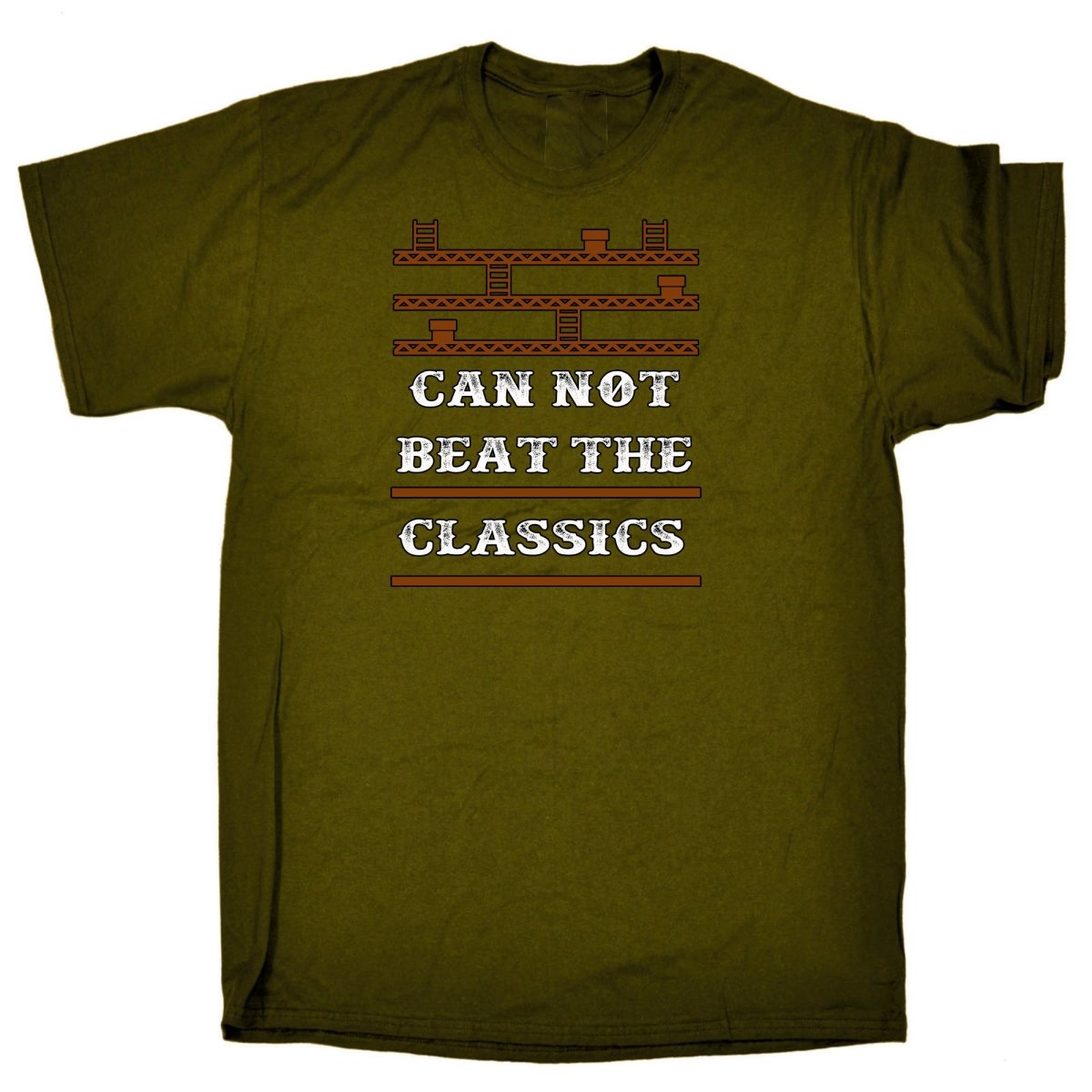 Can Not Beat The Classics Gaming Game - Mens Funny T-Shirt Tshirts Tee Shirt - 123t Australia | Funny T-Shirts Mugs Novelty Gifts