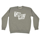 Can Will End Of Story - Funny Novelty Sweatshirt - 123t Australia | Funny T-Shirts Mugs Novelty Gifts