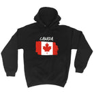 Canada Country Flag Nationality - Hoodies Hoodie - 123t Australia | Funny T-Shirts Mugs Novelty Gifts