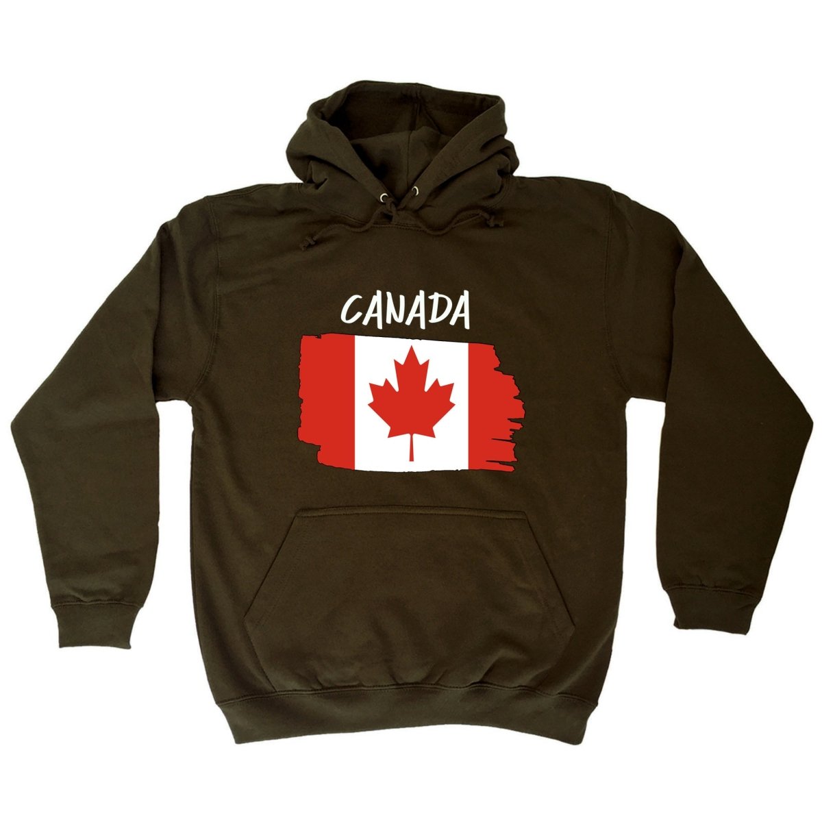 Canada Country Flag Nationality - Hoodies Hoodie - 123t Australia | Funny T-Shirts Mugs Novelty Gifts