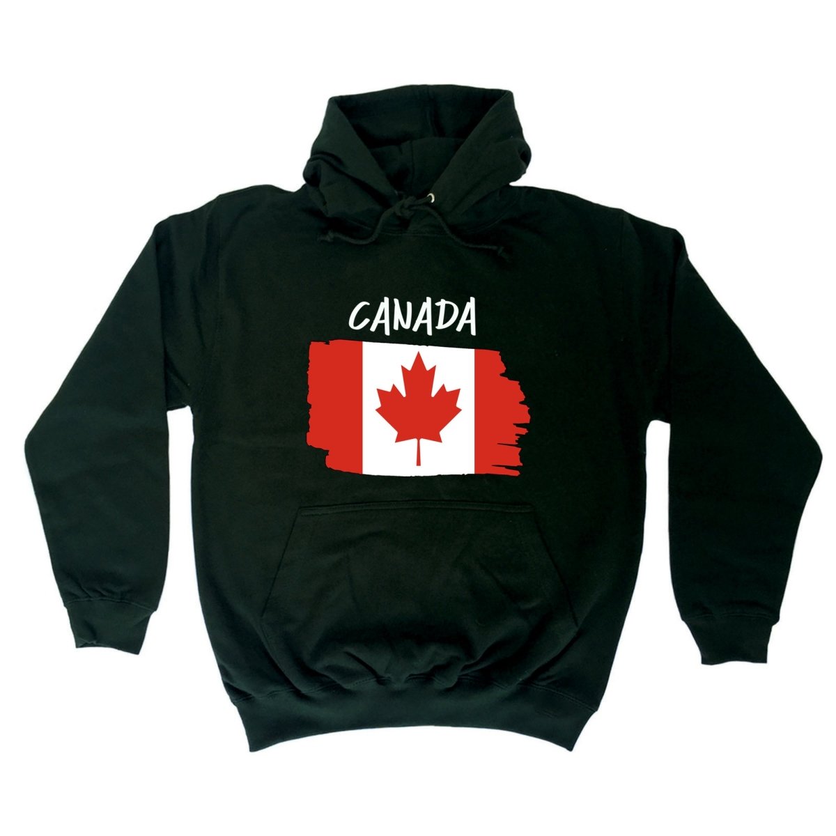 Canada Country Flag Nationality - Hoodies Hoodie - 123t Australia | Funny T-Shirts Mugs Novelty Gifts