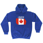 Canada Country Flag Nationality - Hoodies Hoodie - 123t Australia | Funny T-Shirts Mugs Novelty Gifts