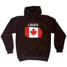 Canada Country Flag Nationality - Hoodies Hoodie - 123t Australia | Funny T-Shirts Mugs Novelty Gifts