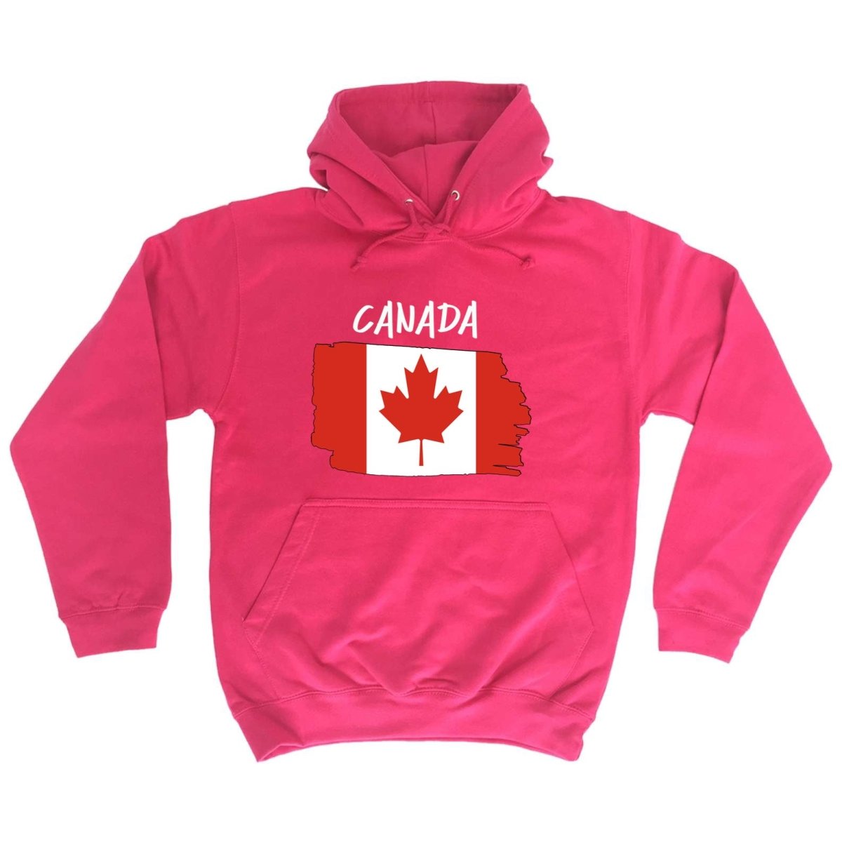 Canada Country Flag Nationality - Hoodies Hoodie - 123t Australia | Funny T-Shirts Mugs Novelty Gifts