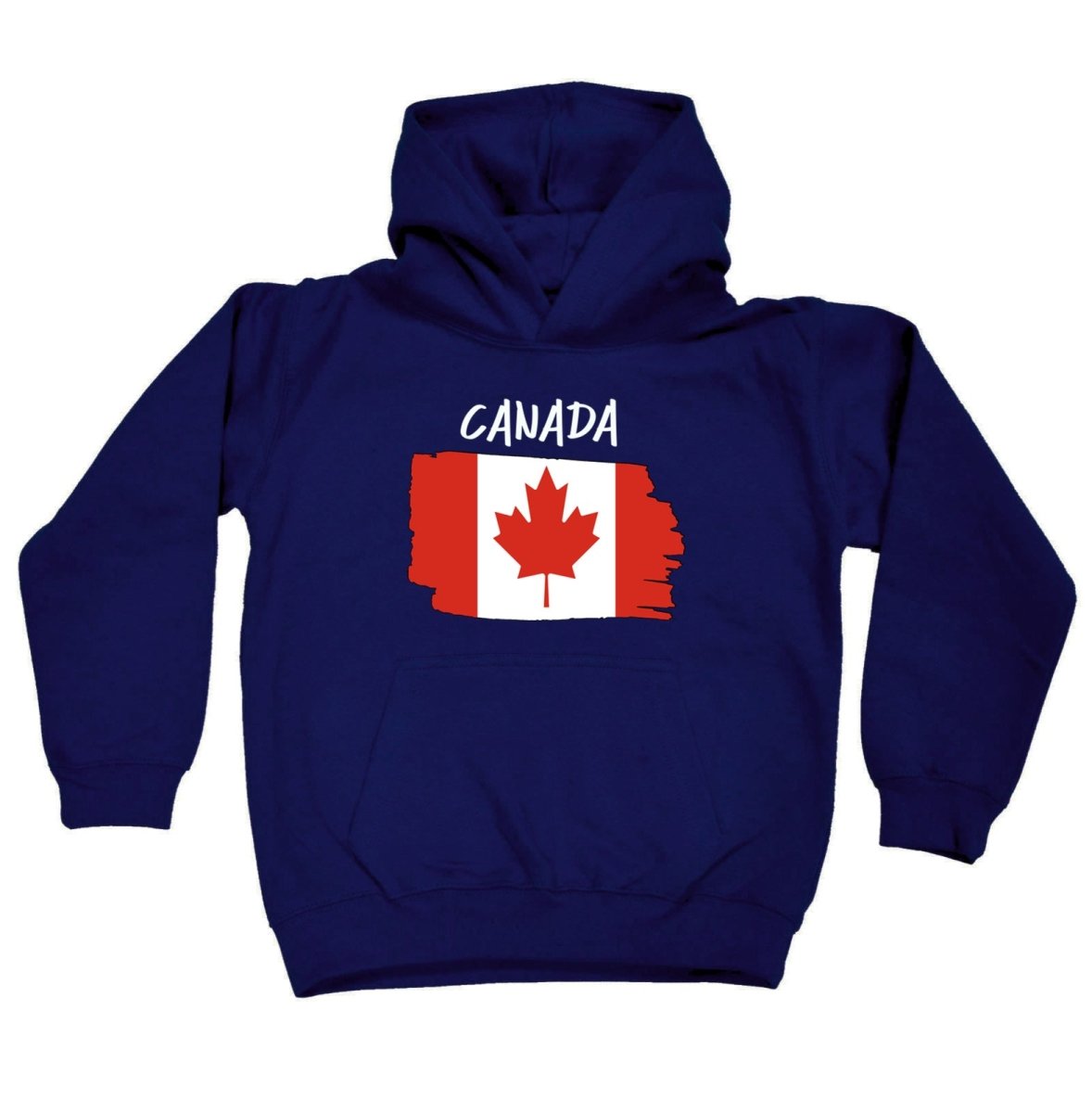 Canada Country Flag Nationality - Kids Children Hoodie - 123t Australia | Funny T-Shirts Mugs Novelty Gifts