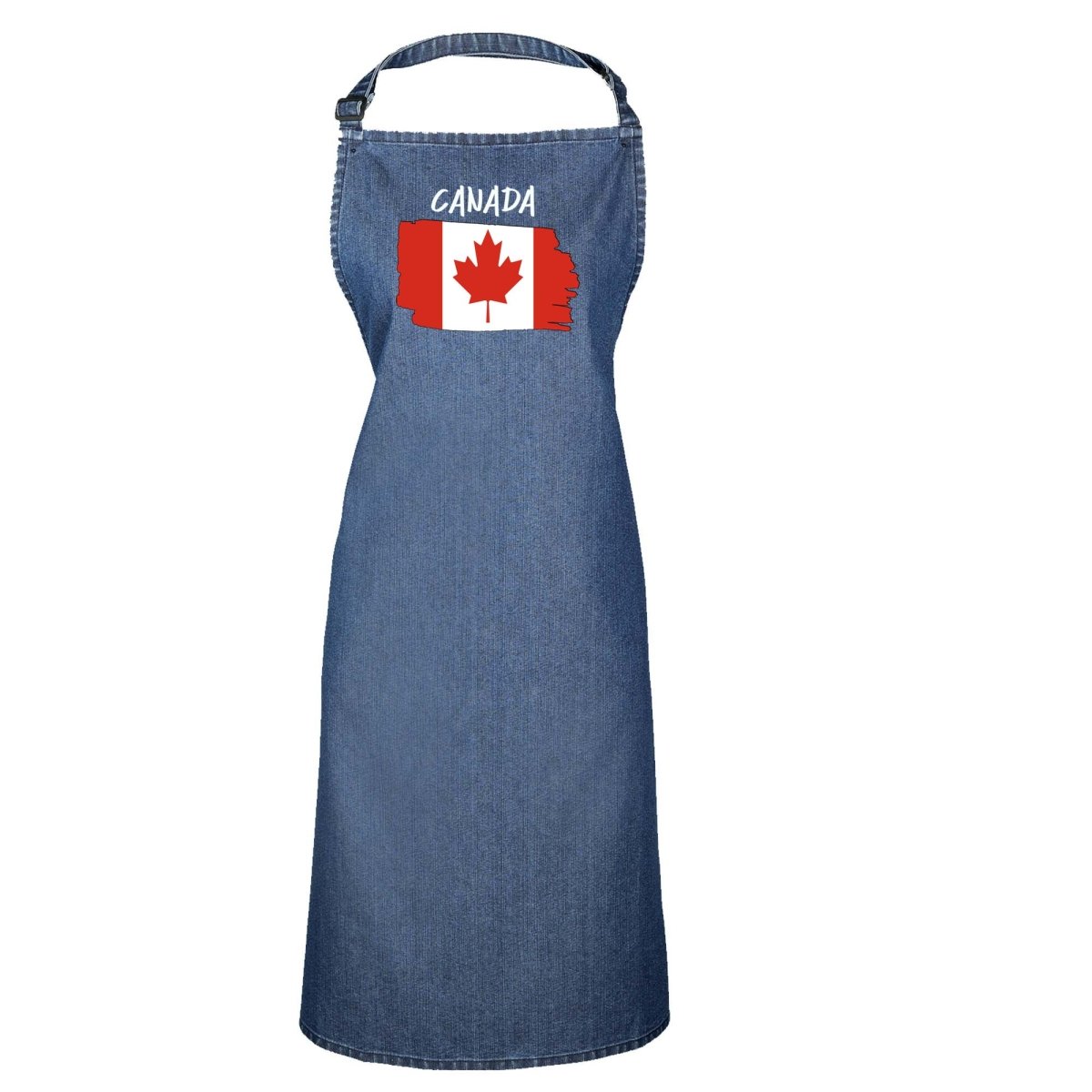 Canada Country Flag Nationality - Kitchen Apron - 123t Australia | Funny T-Shirts Mugs Novelty Gifts