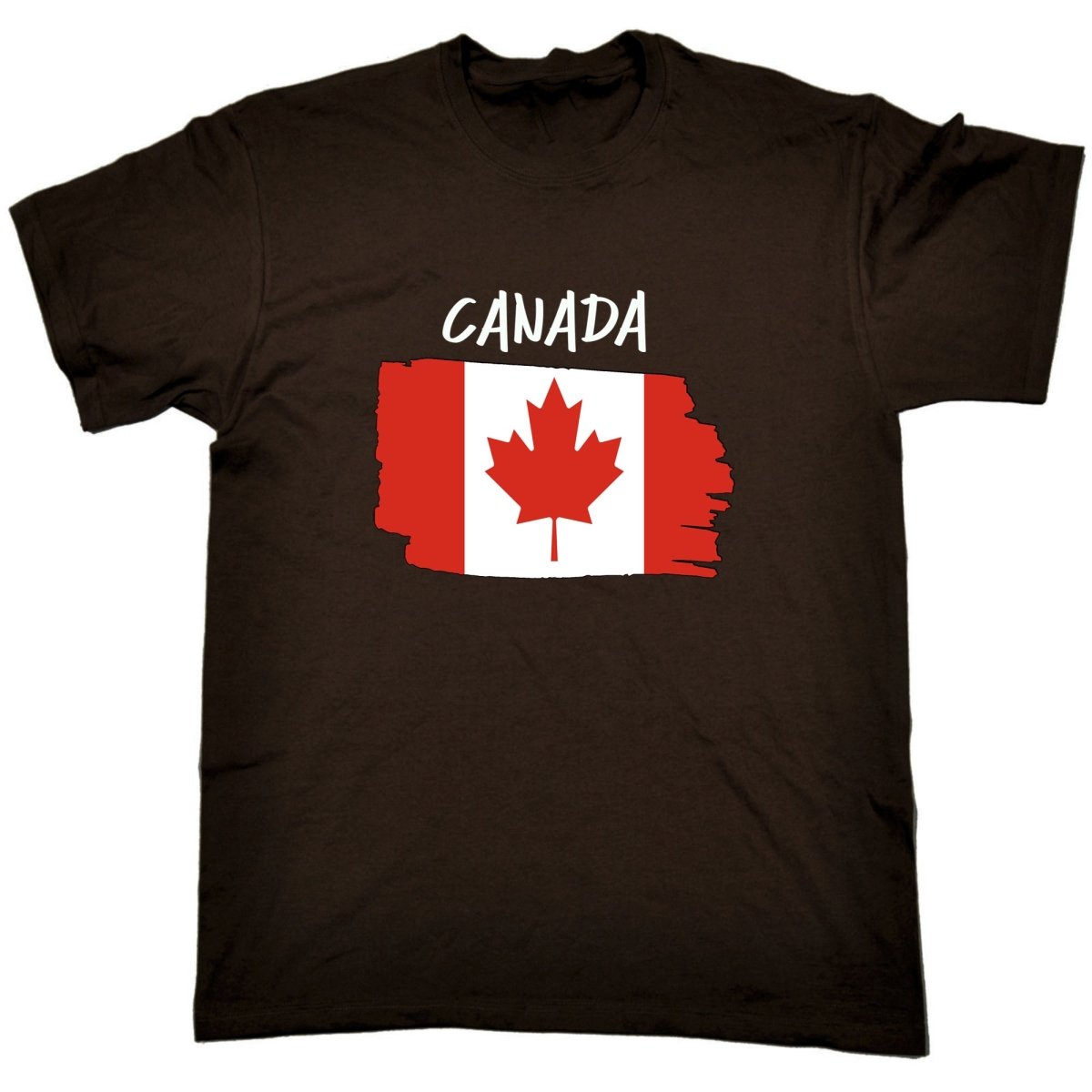 Canada - Country Flag Nationality Mens T-Shirt T Shirt Tshirts - 123t Australia | Funny T-Shirts Mugs Novelty Gifts