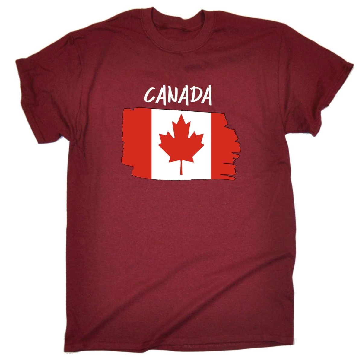 Canada - Country Flag Nationality Mens T-Shirt T Shirt Tshirts - 123t Australia | Funny T-Shirts Mugs Novelty Gifts