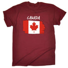 Canada - Country Flag Nationality Mens T-Shirt T Shirt Tshirts - 123t Australia | Funny T-Shirts Mugs Novelty Gifts