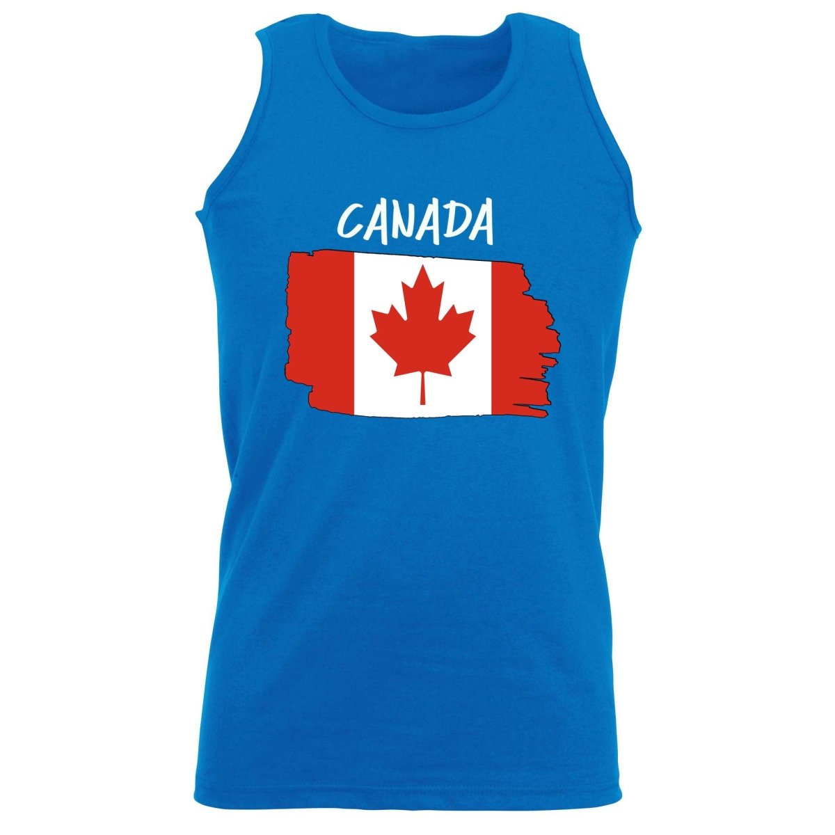 Canada Country Flag Nationality - Vest Singlet Unisex Tank Top - 123t Australia | Funny T-Shirts Mugs Novelty Gifts