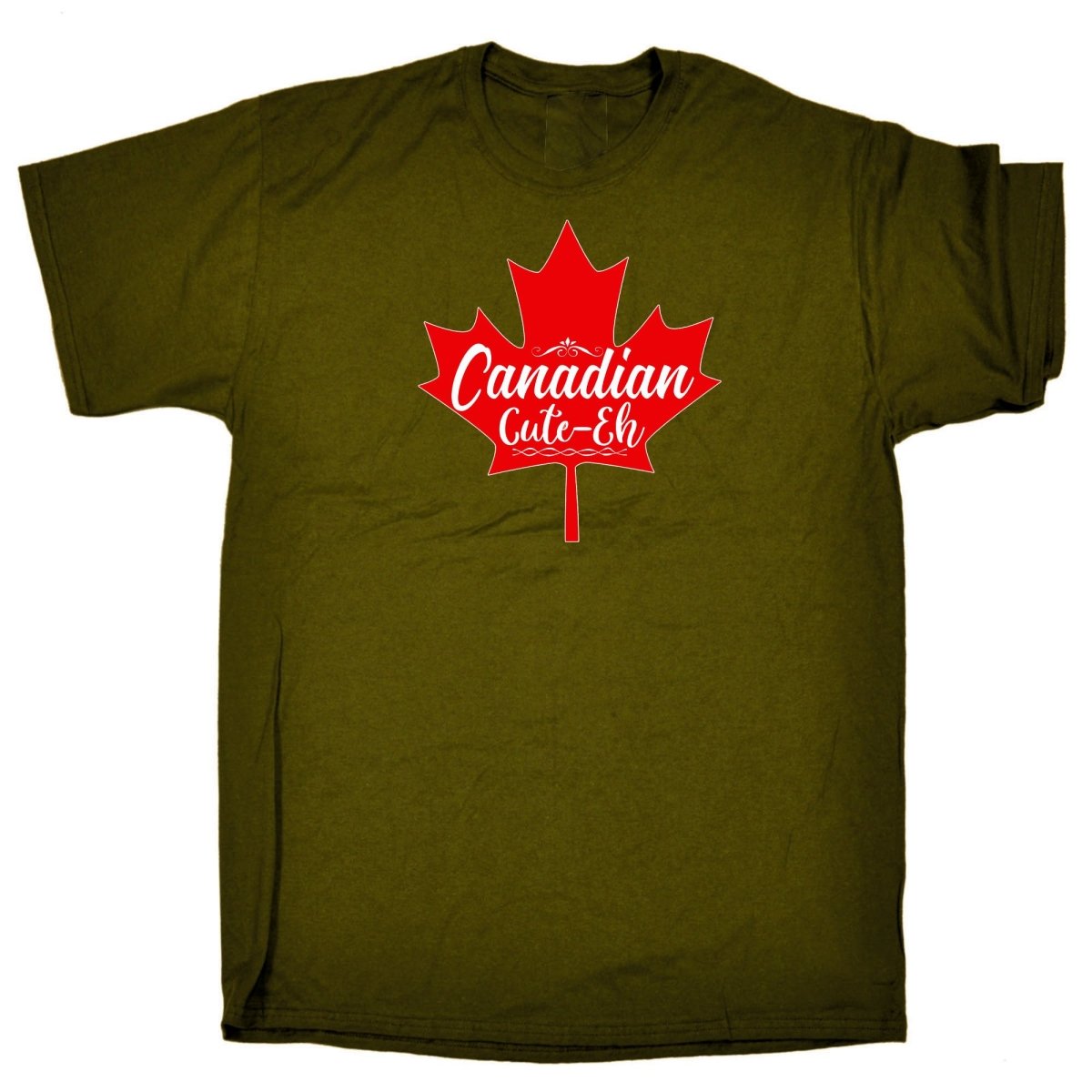 Canadian Cute Eh Canada - Mens Funny T-Shirt Tshirts - 123t Australia | Funny T-Shirts Mugs Novelty Gifts