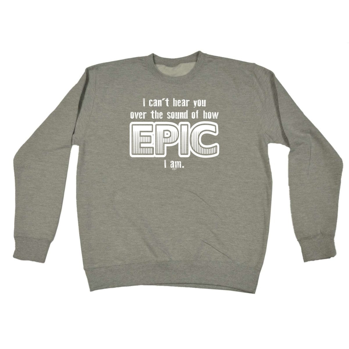 Cant Hear You Over The Sound Of How Epic Am - Funny Novelty Sweatshirt - 123t Australia | Funny T-Shirts Mugs Novelty Gifts