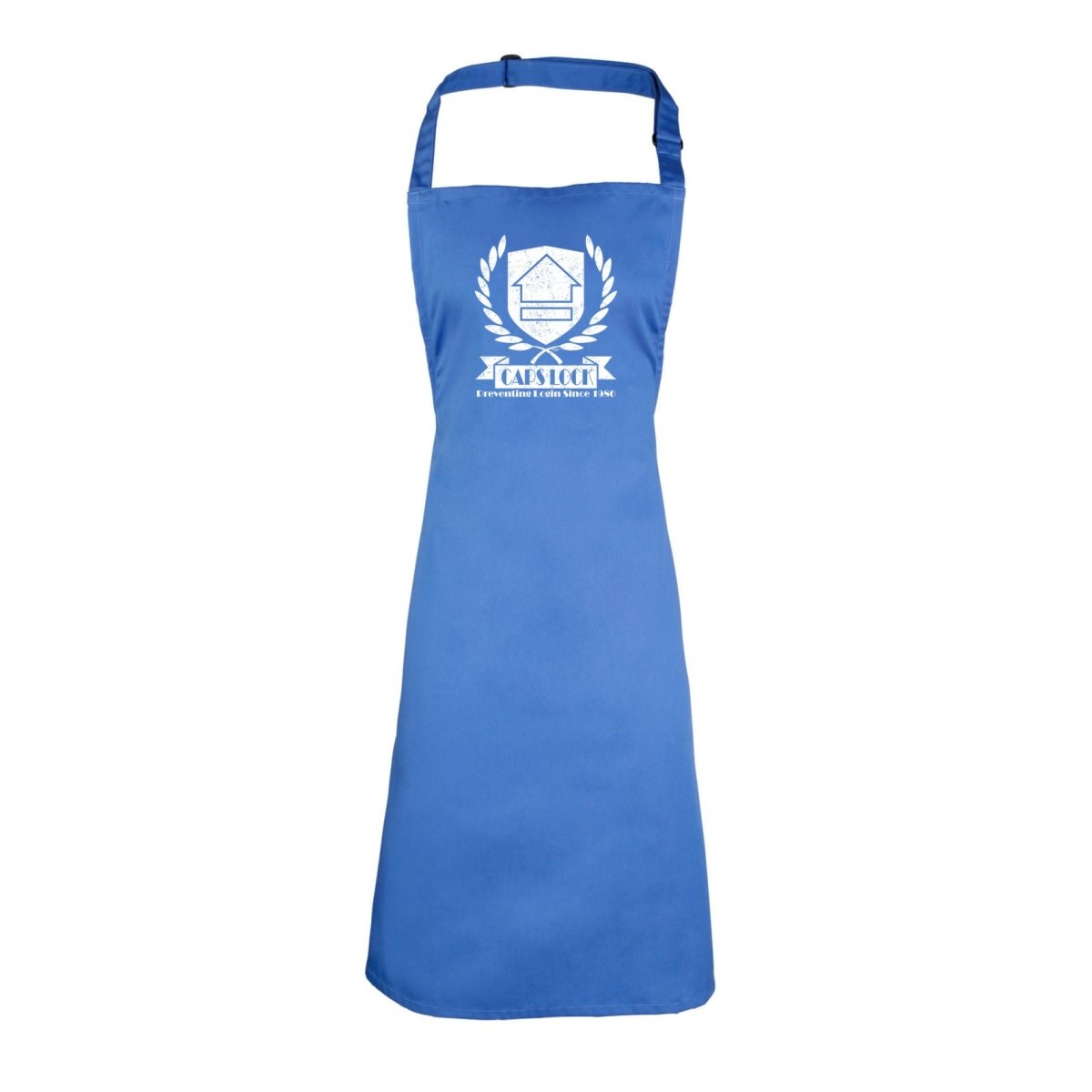 Capslock - Funny Novelty Kitchen Adult Apron - 123t Australia | Funny T-Shirts Mugs Novelty Gifts