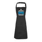 Captain Your Text Personalised - Funny Novelty Kitchen Adult Apron - 123t Australia | Funny T-Shirts Mugs Novelty Gifts