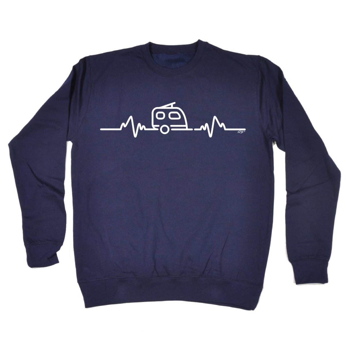 Caravan Pulse - Funny Novelty Sweatshirt - 123t Australia | Funny T-Shirts Mugs Novelty Gifts