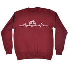 Caravan Pulse - Funny Novelty Sweatshirt - 123t Australia | Funny T-Shirts Mugs Novelty Gifts