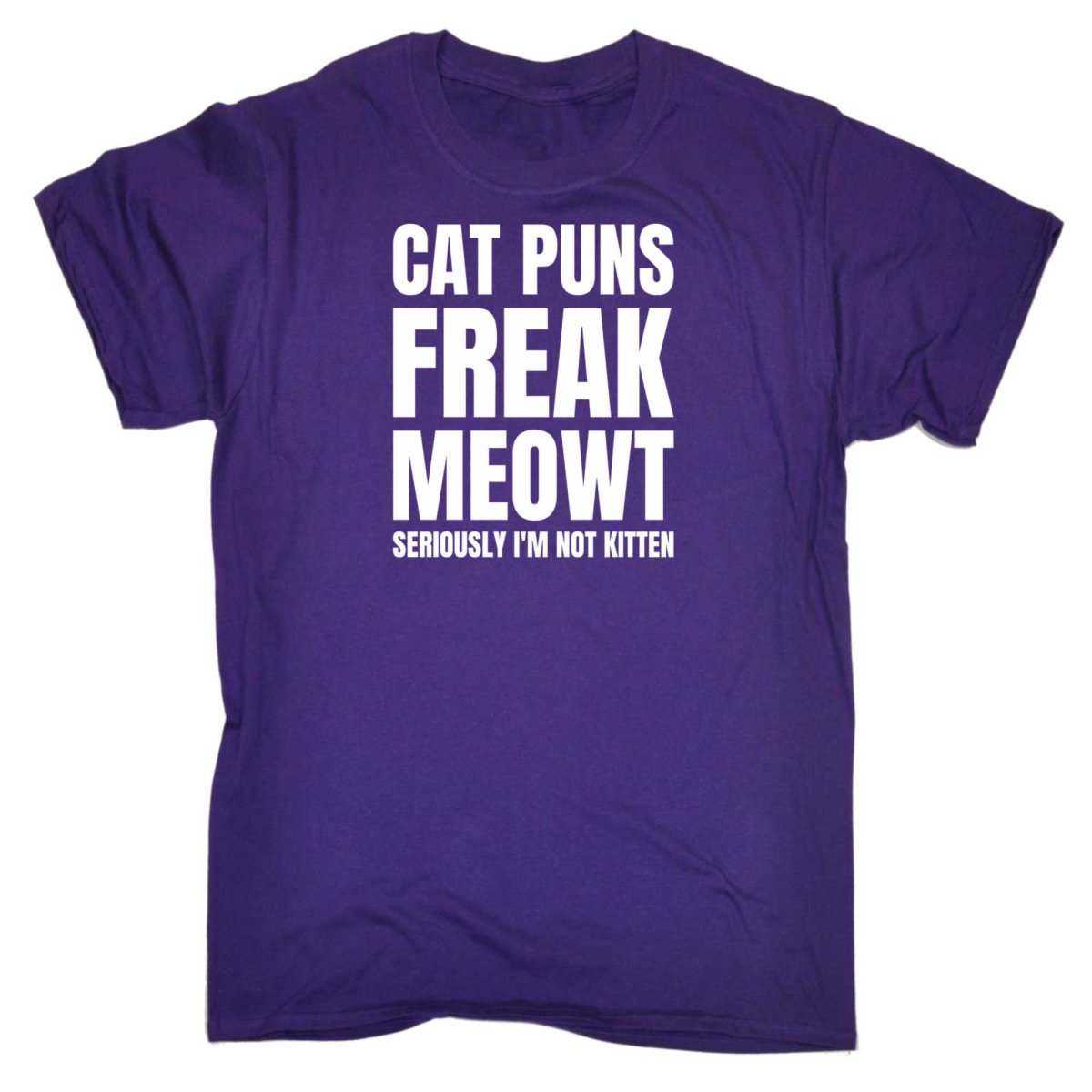 Cat Puns Freak Meowt Cats - Mens Funny T-Shirt Tshirts - 123t Australia | Funny T-Shirts Mugs Novelty Gifts