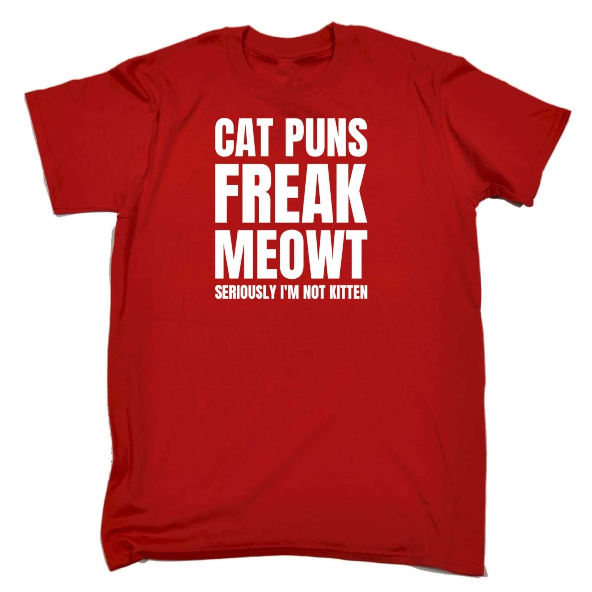 Cat Puns Freak Meowt Cats - Mens Funny T-Shirt Tshirts - 123t Australia | Funny T-Shirts Mugs Novelty Gifts