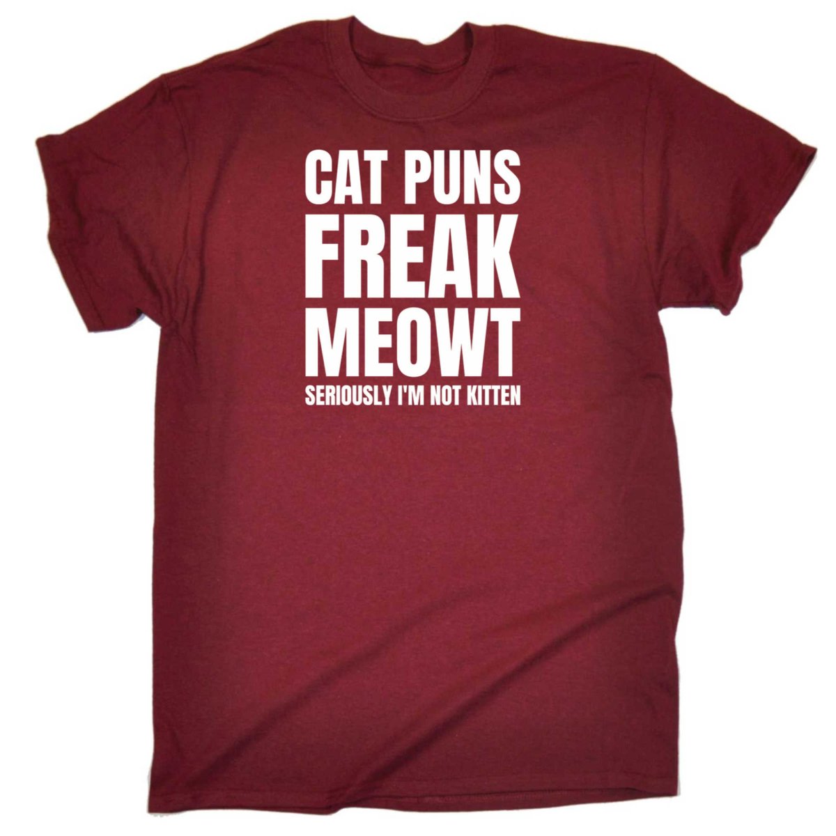 Cat Puns Freak Meowt Cats - Mens Funny T-Shirt Tshirts - 123t Australia | Funny T-Shirts Mugs Novelty Gifts