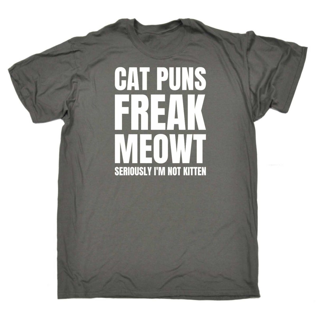 Cat Puns Freak Meowt Cats - Mens Funny T-Shirt Tshirts - 123t Australia | Funny T-Shirts Mugs Novelty Gifts