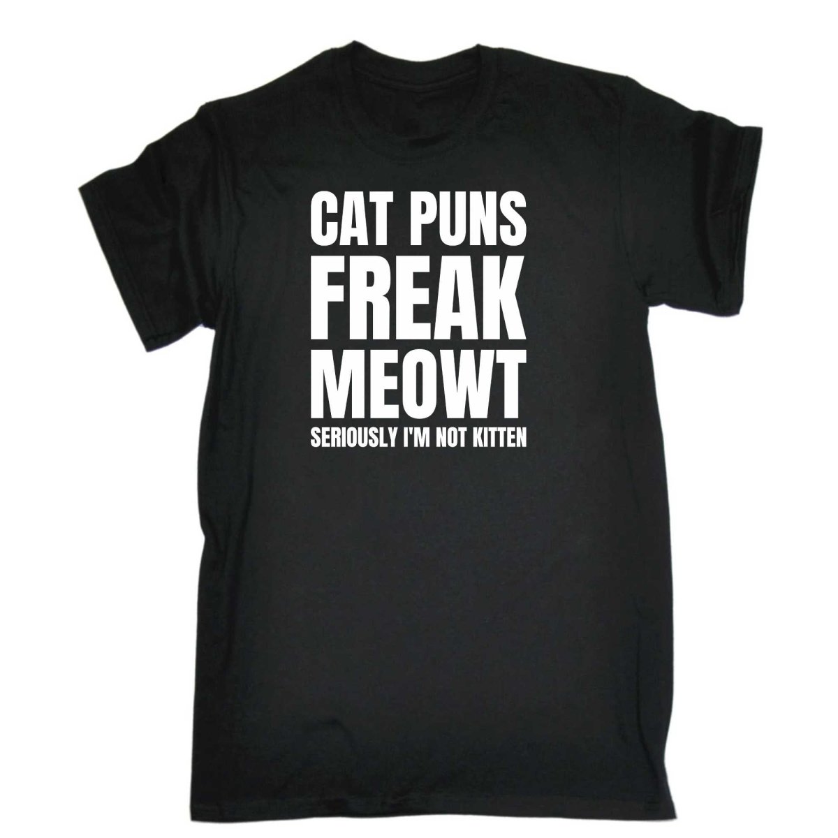 Cat Puns Freak Meowt Cats - Mens Funny T-Shirt Tshirts - 123t Australia | Funny T-Shirts Mugs Novelty Gifts