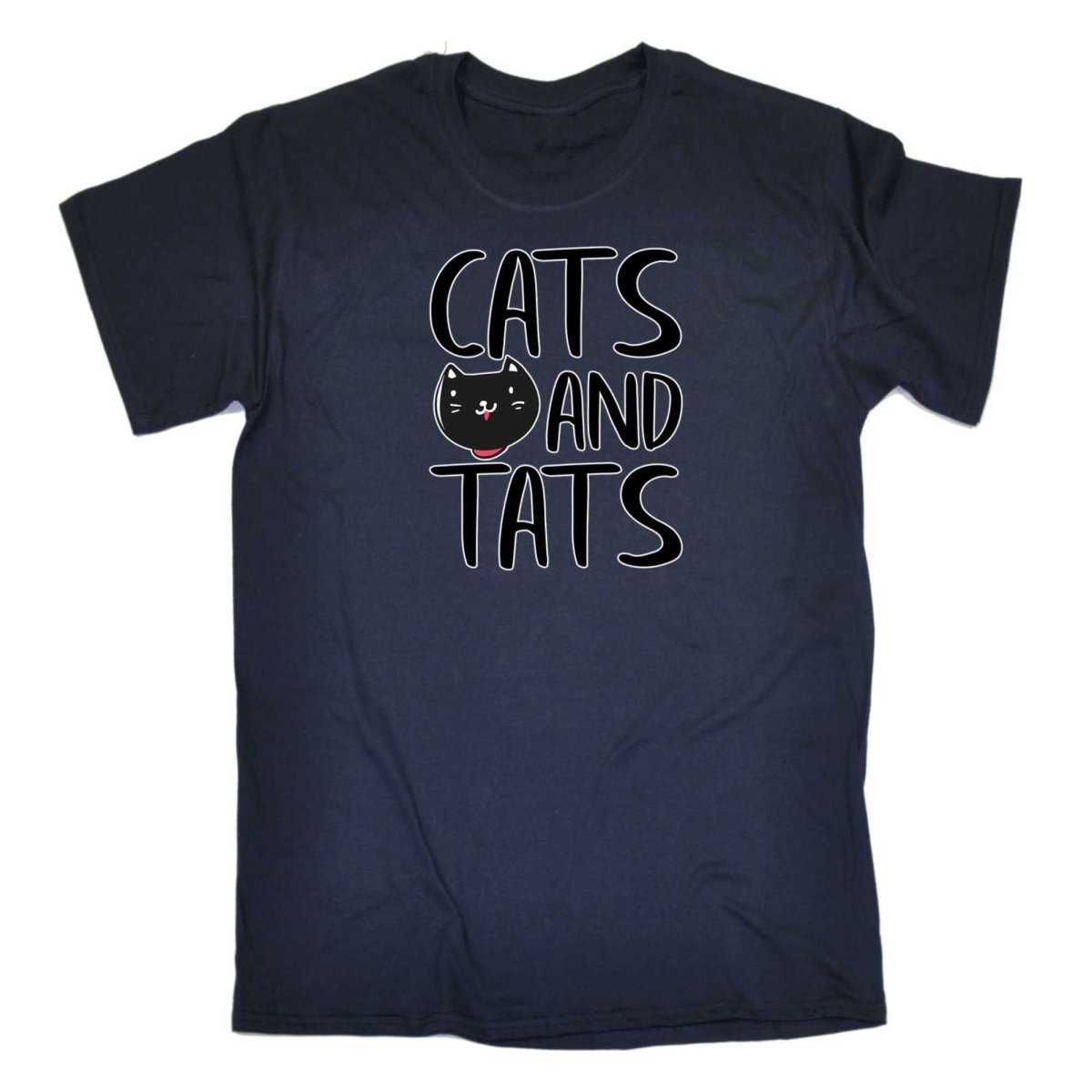 Cats And Tats Tattoos - Mens Funny T-Shirt Tshirts - 123t Australia | Funny T-Shirts Mugs Novelty Gifts