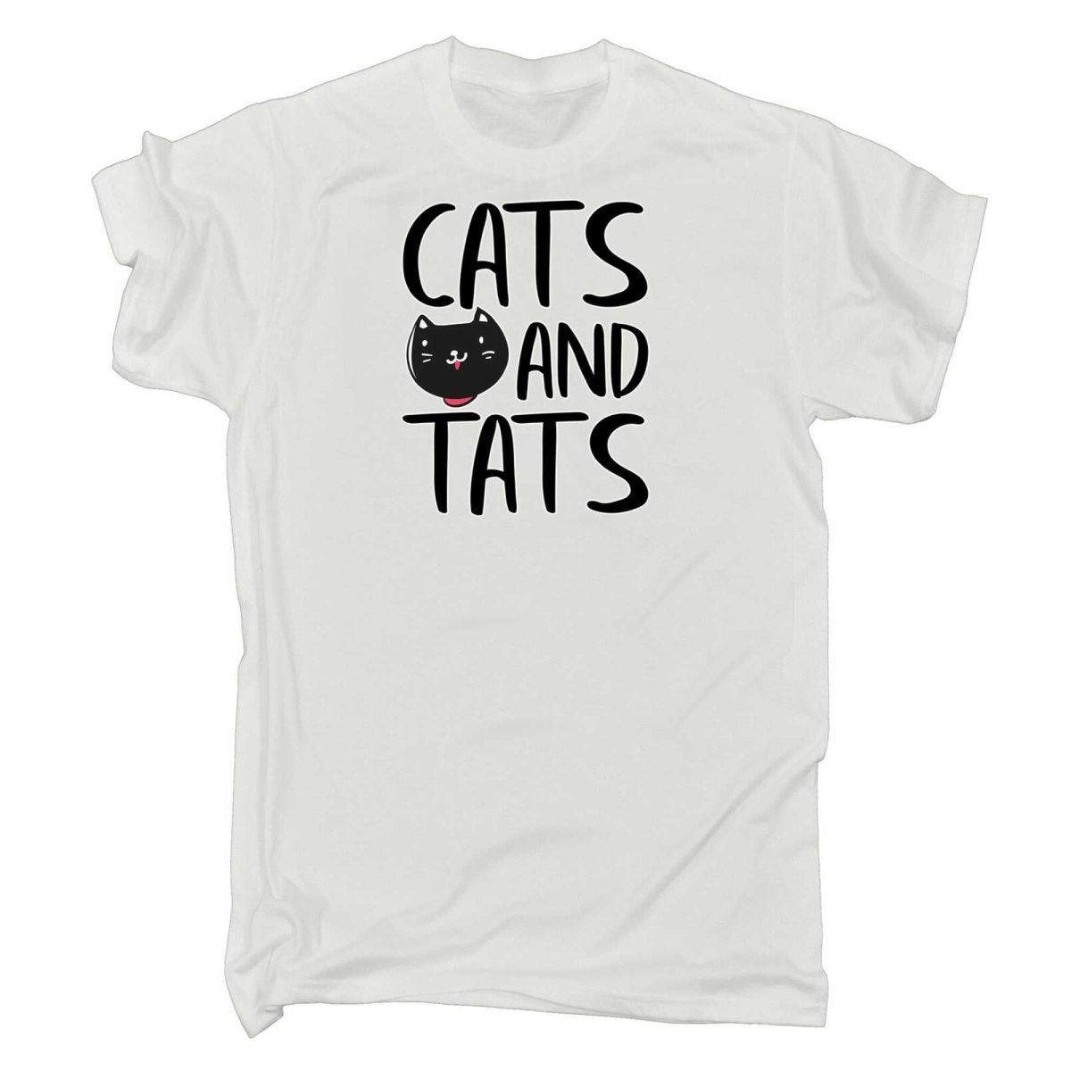 Cats And Tats Tattoos - Mens Funny T-Shirt Tshirts - 123t Australia | Funny T-Shirts Mugs Novelty Gifts