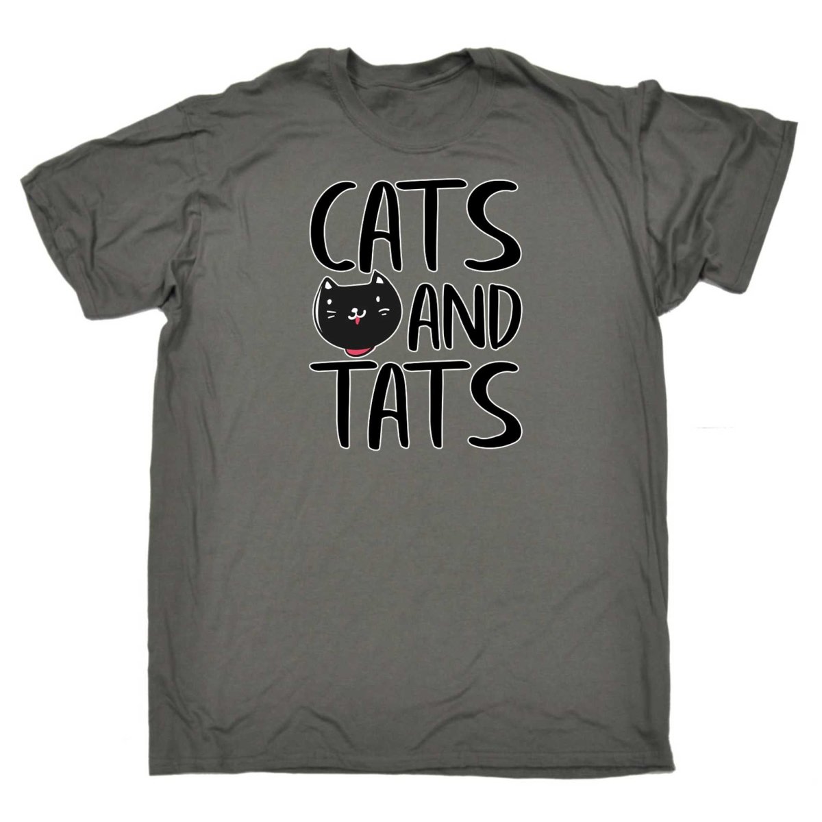 Cats And Tats Tattoos - Mens Funny T-Shirt Tshirts - 123t Australia | Funny T-Shirts Mugs Novelty Gifts