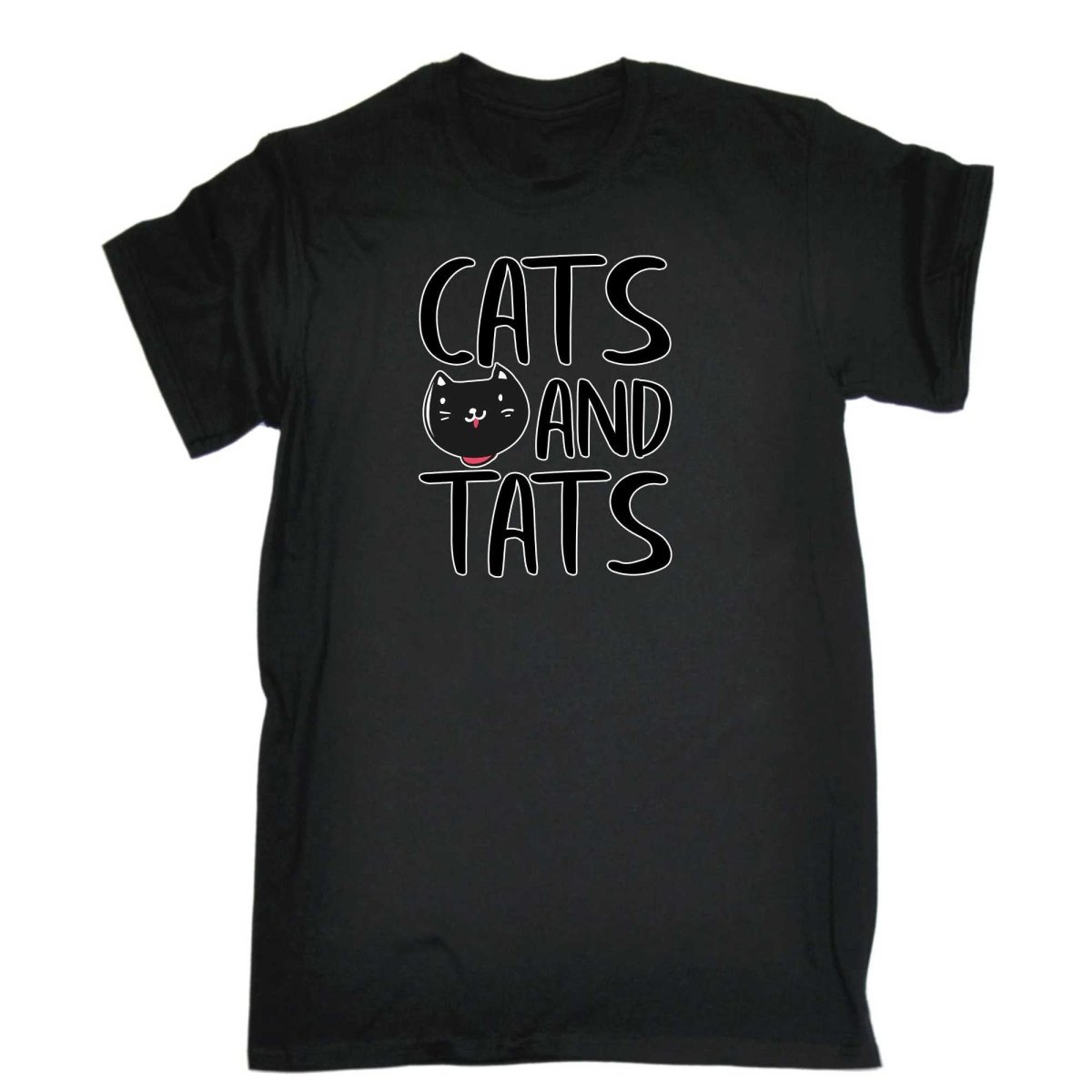 Cats And Tats Tattoos - Mens Funny T-Shirt Tshirts - 123t Australia | Funny T-Shirts Mugs Novelty Gifts