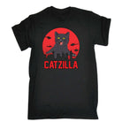 Catzilla Kitten Pussy Cat Cats - Mens Funny T-Shirt Tshirts Tee Shirt - 123t Australia | Funny T-Shirts Mugs Novelty Gifts