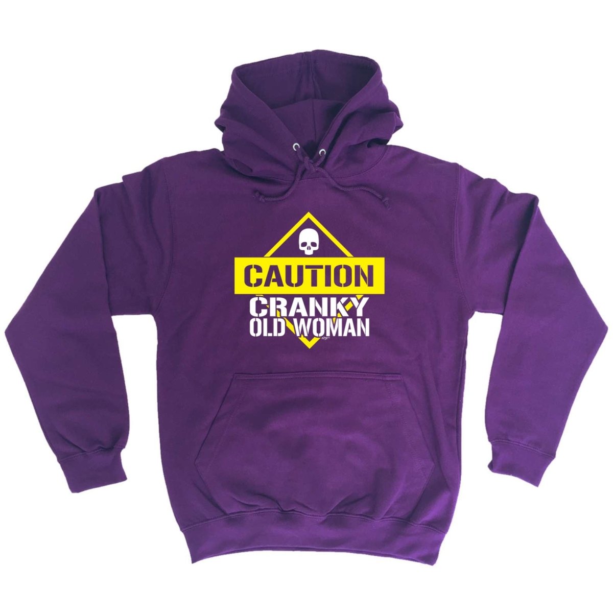 Caution Cranky Old Woman - Funny Novelty Hoodies Hoodie - 123t Australia | Funny T-Shirts Mugs Novelty Gifts