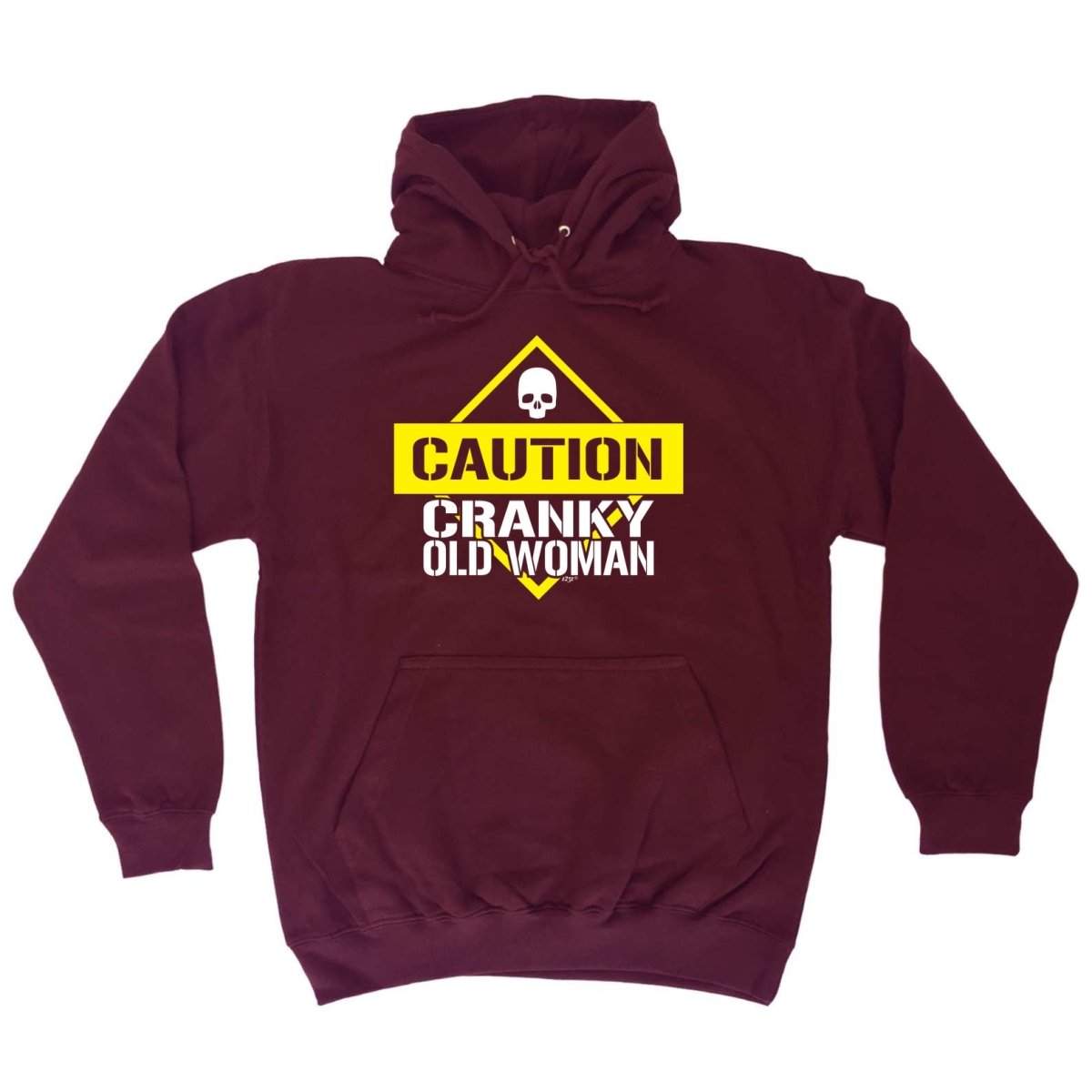 Caution Cranky Old Woman - Funny Novelty Hoodies Hoodie - 123t Australia | Funny T-Shirts Mugs Novelty Gifts