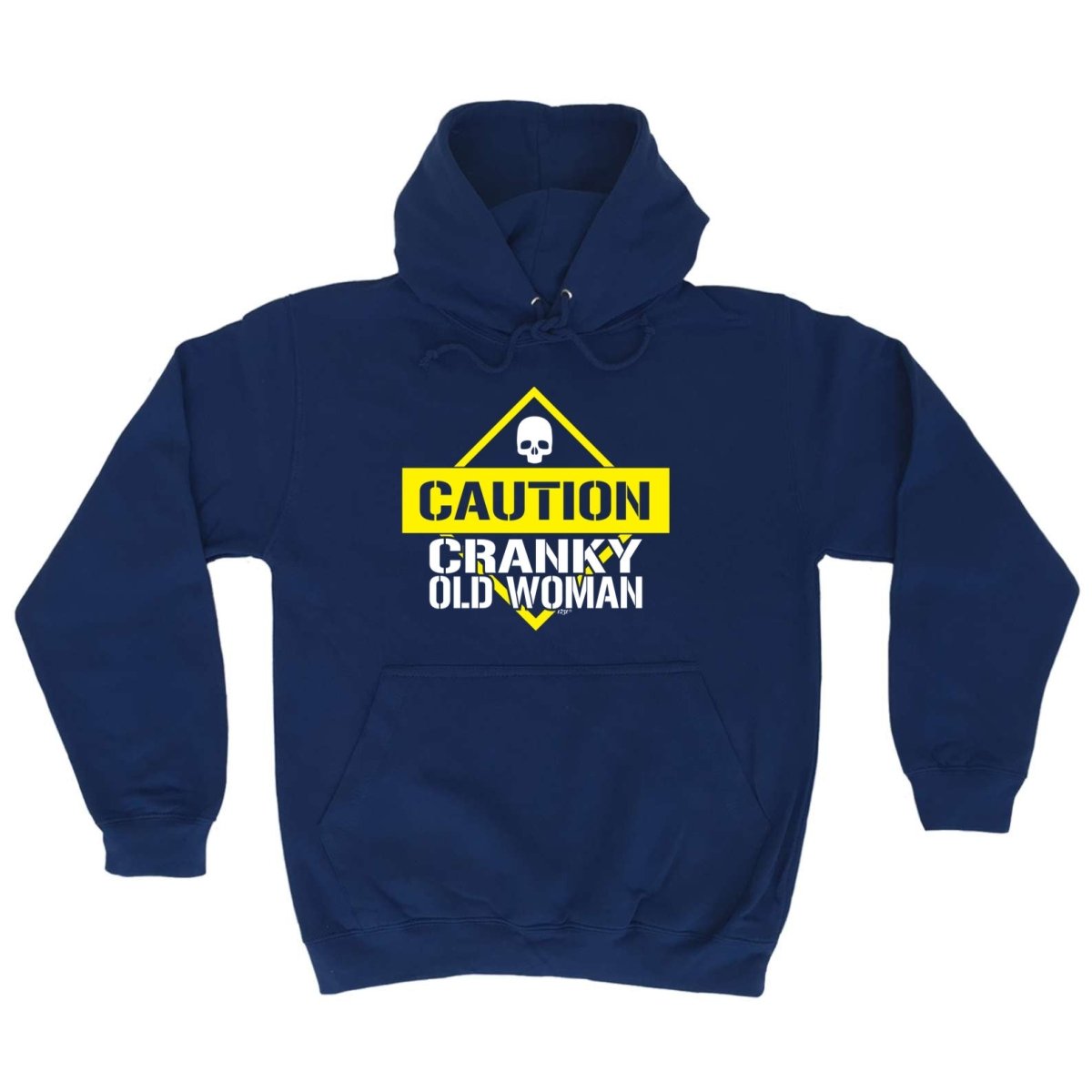 Caution Cranky Old Woman - Funny Novelty Hoodies Hoodie - 123t Australia | Funny T-Shirts Mugs Novelty Gifts