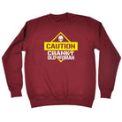 Caution Cranky Old Woman - Funny Novelty Sweatshirt - 123t Australia | Funny T-Shirts Mugs Novelty Gifts