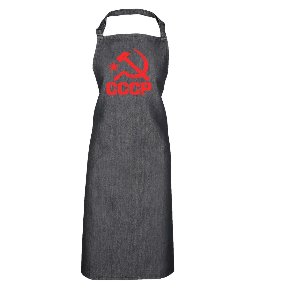 Cccp Red - Funny Novelty Kitchen Adult Apron - 123t Australia | Funny T-Shirts Mugs Novelty Gifts