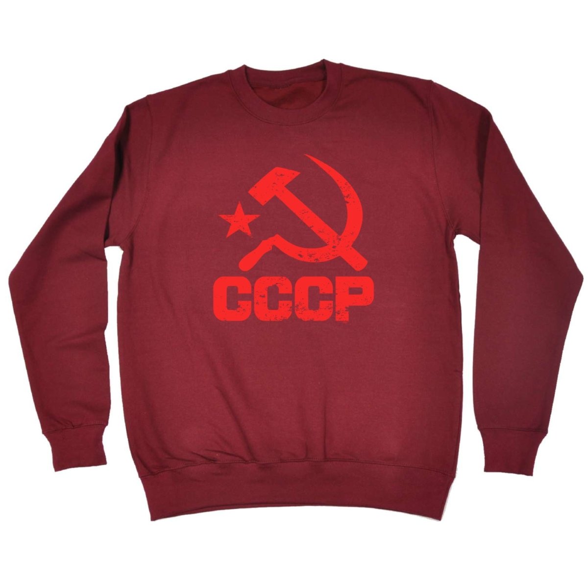 Cccp Red - Funny Novelty Sweatshirt - 123t Australia | Funny T-Shirts Mugs Novelty Gifts