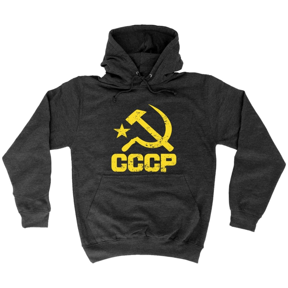 Cccp Yellow - Funny Novelty Hoodies Hoodie - 123t Australia | Funny T-Shirts Mugs Novelty Gifts