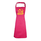 Cccp Yellow - Funny Novelty Kitchen Adult Apron - 123t Australia | Funny T-Shirts Mugs Novelty Gifts