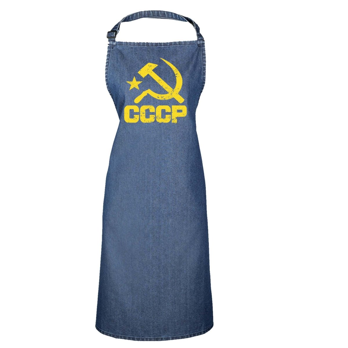 Cccp Yellow - Funny Novelty Kitchen Adult Apron - 123t Australia | Funny T-Shirts Mugs Novelty Gifts