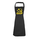 Cccp Yellow - Funny Novelty Kitchen Adult Apron - 123t Australia | Funny T-Shirts Mugs Novelty Gifts