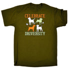 Celebrate Driversity Dog Dogs - Mens Funny T-Shirt Tshirts - 123t Australia | Funny T-Shirts Mugs Novelty Gifts