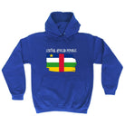 Central African Republic Country Flag Nationality - Hoodies Hoodie - 123t Australia | Funny T-Shirts Mugs Novelty Gifts