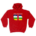 Central African Republic Country Flag Nationality - Hoodies Hoodie - 123t Australia | Funny T-Shirts Mugs Novelty Gifts