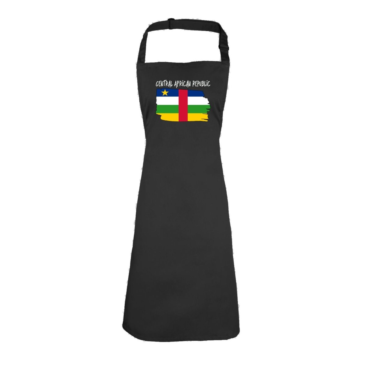 Central African Republic -Country Flag Nationality Kids Childrens Kitchen Apron - 123t Australia | Funny T-Shirts Mugs Novelty Gifts